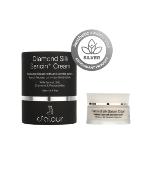 D'ALOUR - Diamond Silk Sericin+ Cream – Face & Neck , 50 ml